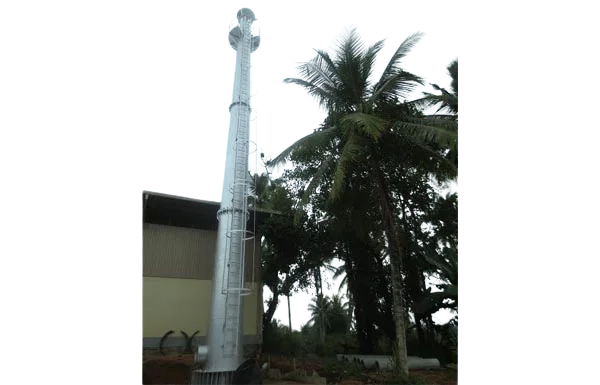 steam boiler accessory chimney