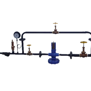 steam boiler accessory pressure reducing station